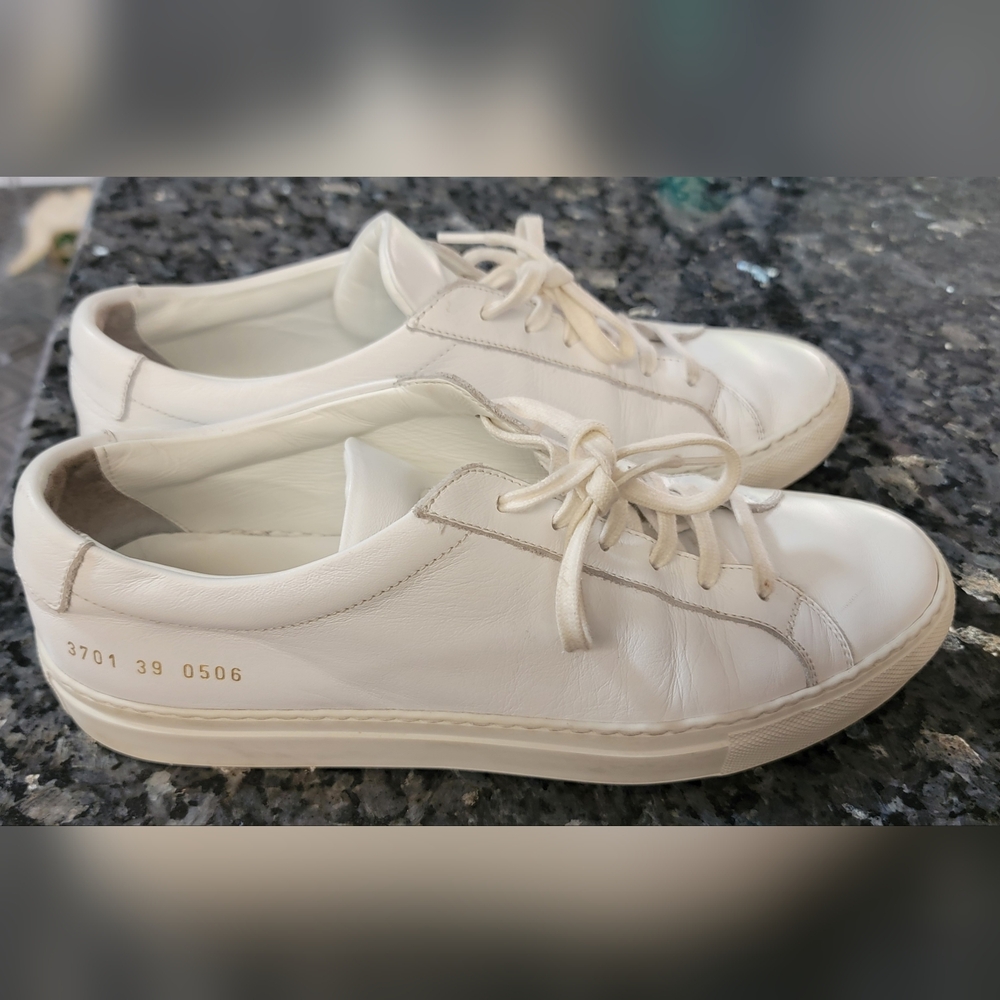 Common Projects Achilles- white women’s gently worn